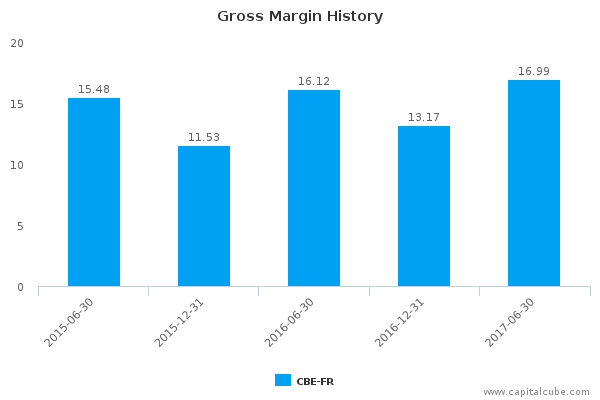 Gross Margin History Gross Margin History