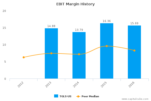 EBIT Margin History EBIT Margin History
